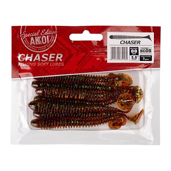 Силиконовая приманка AKKOI CHASER 88mm SC05