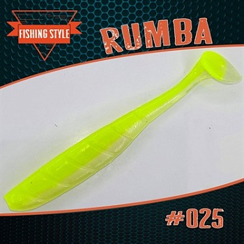 RUMBA  2.5" (64мм) уп.10шт. #025 SHINY LIME