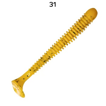 Силикон. приманки Crazy Fish Vibro Worm 3.4  12-85-31-6-F плавающие 