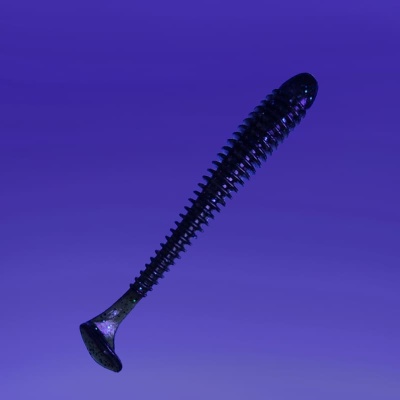Силикон. приманки Crazy Fish Vibro Worm 4.  75-100-42-6