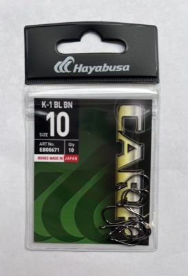 Крючки HAYABUSA К-1 BL BN  №10