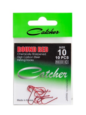 Крючок Catcher Round  Red  № 10