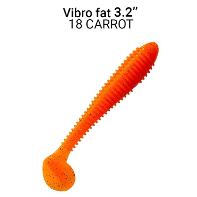 Силикон. приманки Crazy Fish Vibro Fat 3.2  73-80-18-6