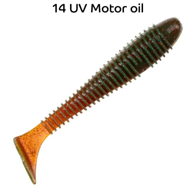 Силикон. приманки Crazy Fish Vibro Fat 4  14-100-14-6