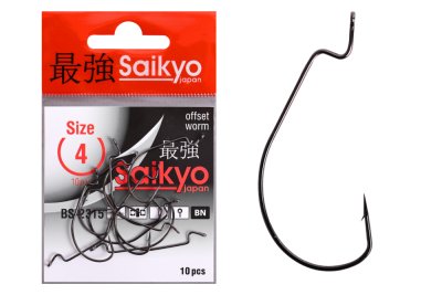 Крючки Saikyo BS-2315 BN № 4 (10шт.)