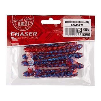 Силиконовая приманка AKKOI CHASER 75mm SC22
