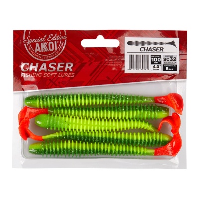 Силиконовая приманка AKKOI CHASER 100mm SC32