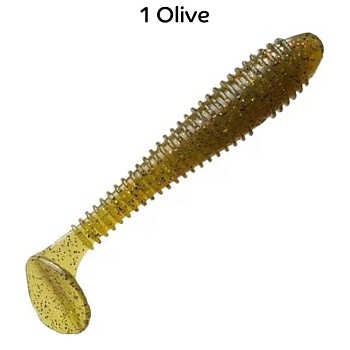 Силикон. приманки Crazy Fish Vibro Fat 3.2  73-80-1-6