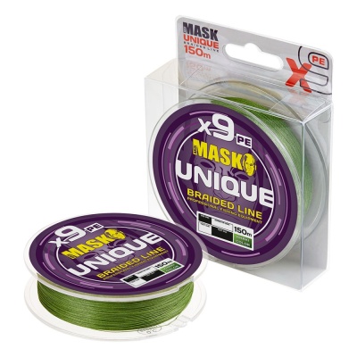 Плетеный шнур AKKOI MASK UNIQUE x9 150m khaki 0.20mm