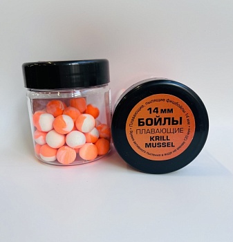 Бойлы Dolphin 14 мм POP-UP(криль)