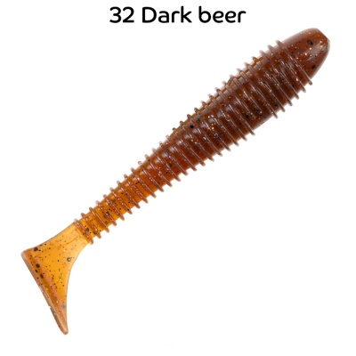 Силикон. приманки Crazy Fish Vibro Fat 4  14-100-32-4