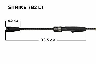 Спиннинг Strike 782LT 2,38м 2-10гр
