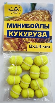 Бойлы Dolphin 6/10 тонущие(кукуруза)