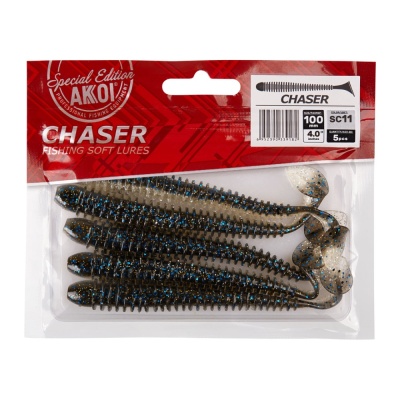 Силиконовая приманка AKKOI CHASER 100mm SC11
