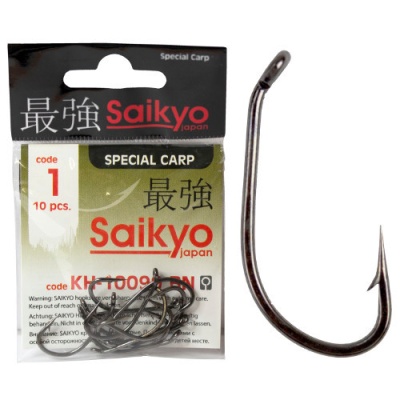 Крючки Saikyo KH-10099 SPECIAL CARP BN № 4 (10шт.)