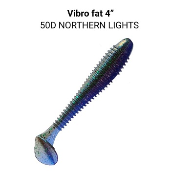 Силикон. приманки Crazy Fish Vibro Fat 4  14-100-50d-6