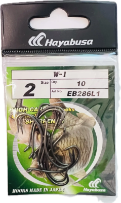 Крючки HAYABUSA W-1 NRB  №2