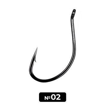 Крючок GAMAKATSU WORM 39 №2 (12 шт)