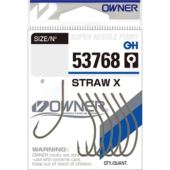 Крючок одинарный Owner 53768 № 2\0