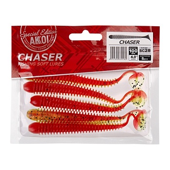 Силиконовая приманка AKKOI CHASER 100mm SC28