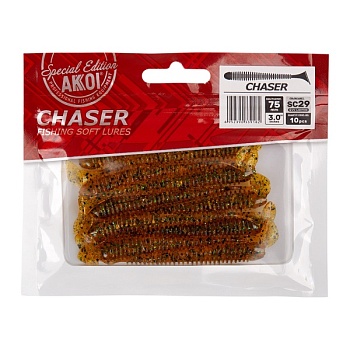 Силиконовая приманка AKKOI CHASER 75mm SC29