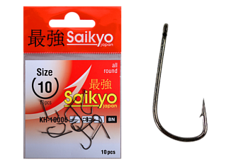 Крючки Saikyo KH-10006 Sode Ring BN № 10 (10шт.)