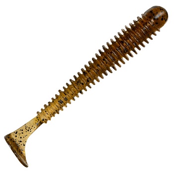 Силикон. приманки Crazy Fish Vibro Worm 3.4  12-85-26-6 