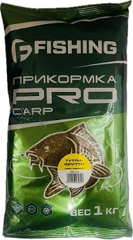 Прикормка F-fishing PRO Карп-тутти-фрутти  1кг