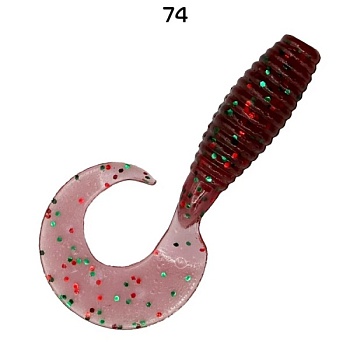 Силикон. приманки Crazy Fish ANGRY SPIN 1" 20-25-74-6