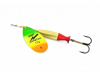 Блесна Mepps AGLIA  LONG CAST TIGER №4 (36503)