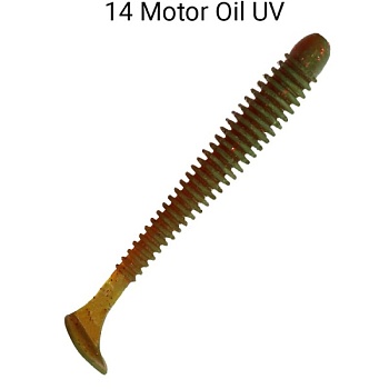 Силикон. приманки Crazy Fish Vibro Worm 2.5  81-65-14-6