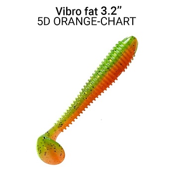 Силикон. приманки Crazy Fish Vibro Fat 4  15-100-5d-6