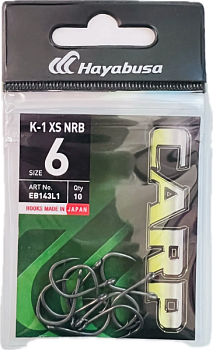 Крючки HAYABUSA К-1  NRB XS №6