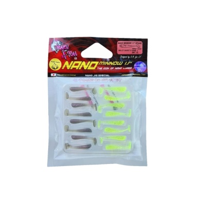 54/67 Силикон. приманки Crazy Fish Nano minnow 1.1 68-27-54/67-6
