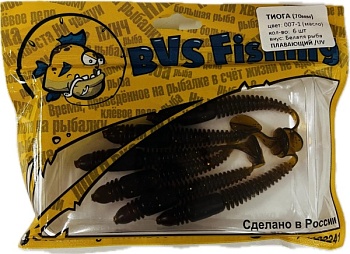 Силиконовая приманка BVS Fishing ТИОГА (70мм) цвет: 007-1 (6 шт./уп.)