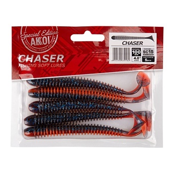 Силиконовая приманка AKKOI CHASER 100mm SC15