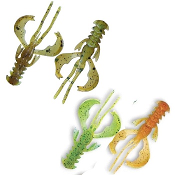 Силикон. приманки Crazy Fish Nimble 1.6  49-40-4d/5d-6
