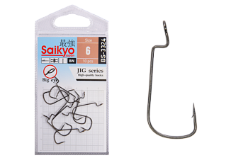 Крючки Saikyo BS-3324 BN № 6 (10шт.)