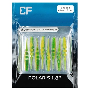 Силикон. приманки Crazy Fish Polaris 1.8  5-45-6d-6