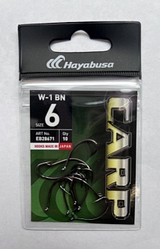 Крючки HAYABUSA W-1  BN №6