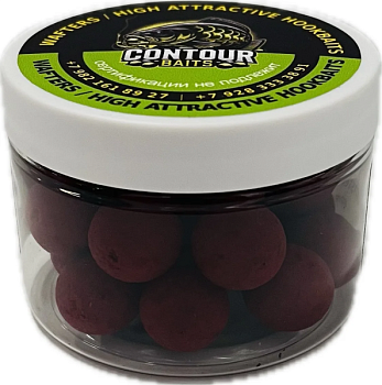 Бойлы насадочные WAFTERS монстр краб 16 мм. ( 80 гр.)