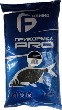 Прикормка F-fishing PRO Карась-чеснок черная  1кг