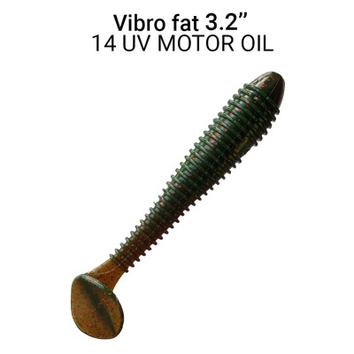 Силикон. приманки Crazy Fish Vibro Fat 3.2  73-80-14-6