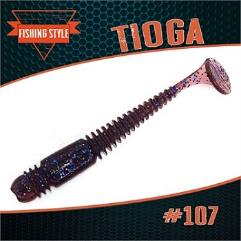 TIOGA 4" (102мм) уп.5 шт. #107 COLA