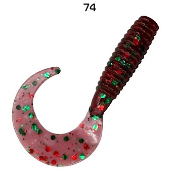 Силикон. приманки Crazy Fish ANGRY SPIN 1,4" 78-35-74-6