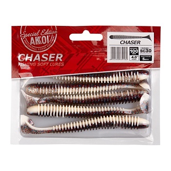 Силиконовая приманка AKKOI CHASER 100mm SC30