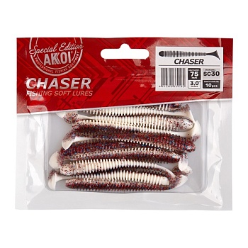 Силиконовая приманка AKKOI CHASER 75mm SC30