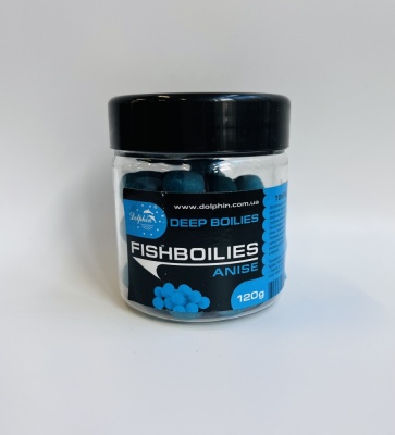 Бойлы Dolphin 14 мм тонущие(анис)