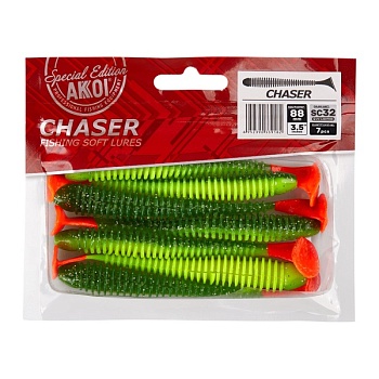 Силиконовая приманка AKKOI CHASER 88mm SC32