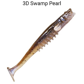 Силикон. приманки Crazy Fish NANO MINNOW 3.5  54-90-3d-6